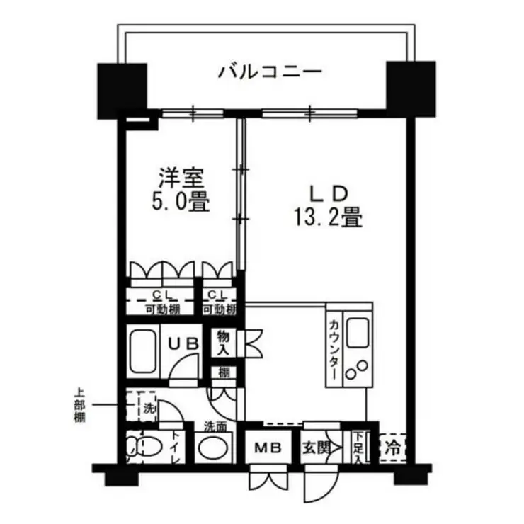 レジディア錦糸町 9階階 間取り