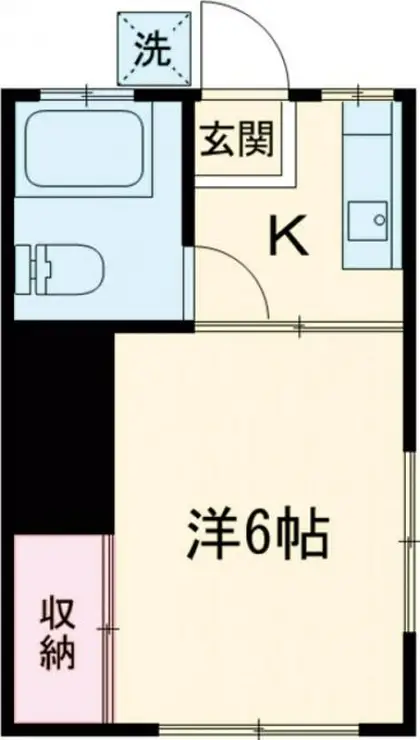 アパートマスヤ 1階階 間取り