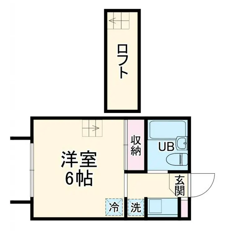 カーサ鵠沼 1階階 間取り