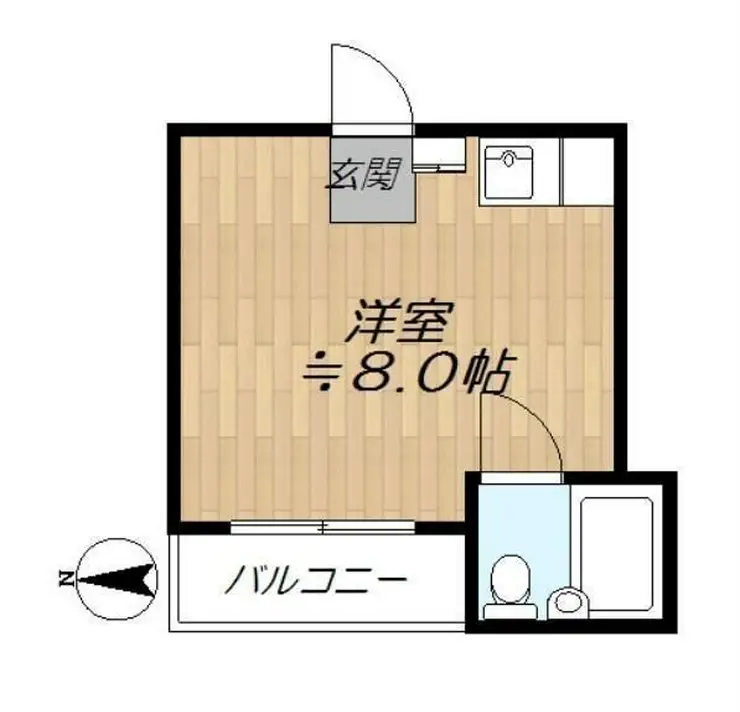 メゾンエスポワール 2階階 間取り