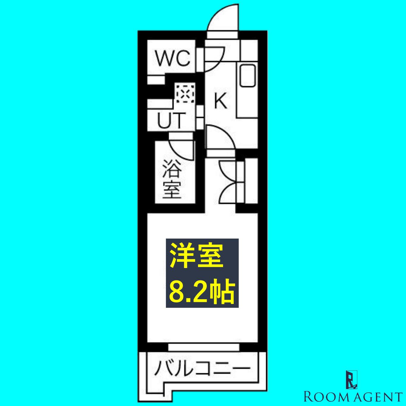 ソフィア本山(1K/5階)の間取り写真