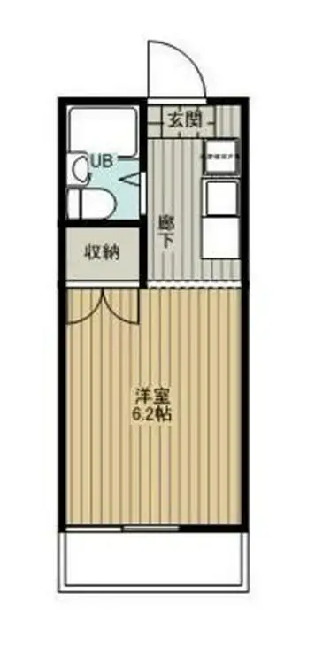 シャンポール當麻 1階階 間取り