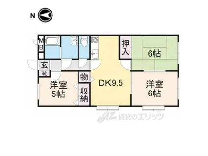 ユーミーセレーノ(3LDK/2階)の間取り写真