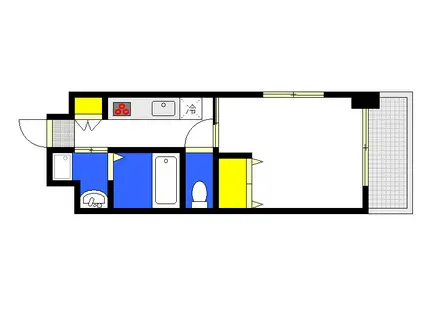 THE GIULIA ORIENT BLD NO.125(1K/5階)の間取り写真