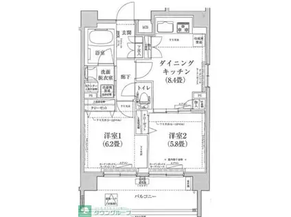 ティモーネプレミアム押上(1K/10階)の間取り写真