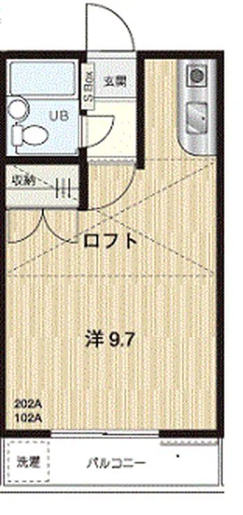 シャルム 1階階 間取り