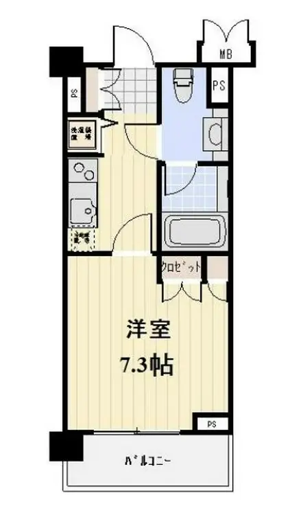 プロスペクト大森海岸 6階階 間取り