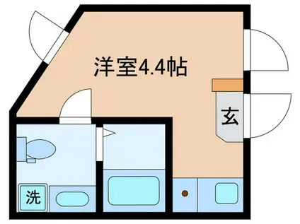 HJ PLACE 神楽坂II(ワンルーム/4階)の間取り写真