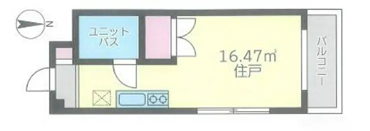 赤玉ビル 3階階 間取り