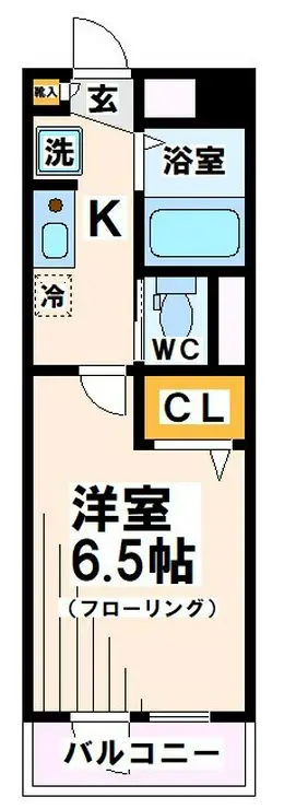ジョイフル府中南町 3階階 間取り