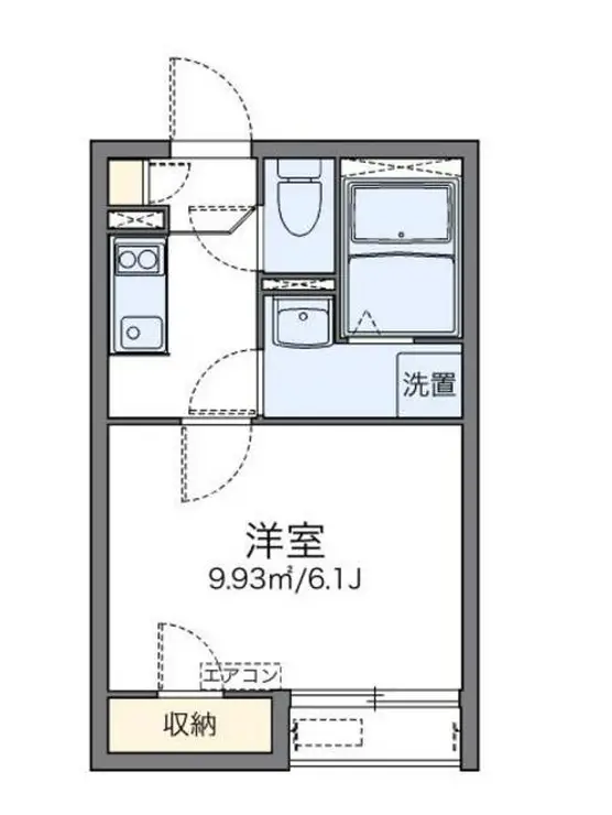 レオネクストカミオンダ 1階階 間取り
