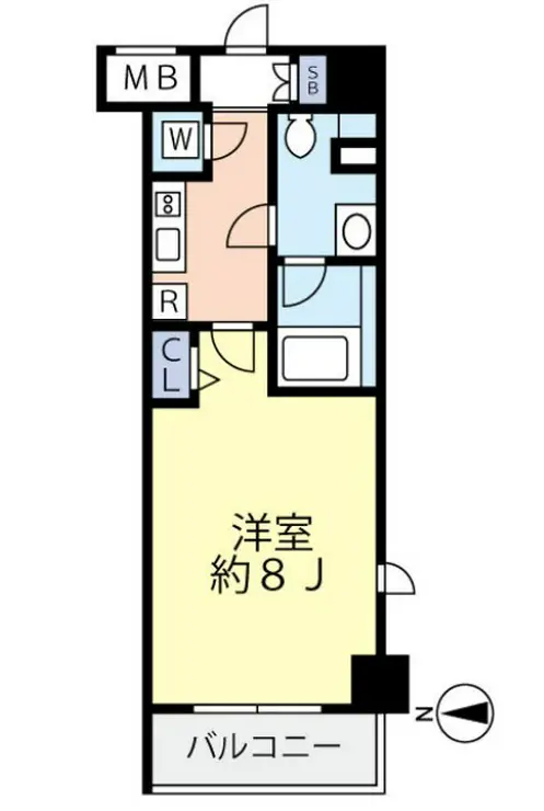グランヴァン小竹向原 4階階 間取り