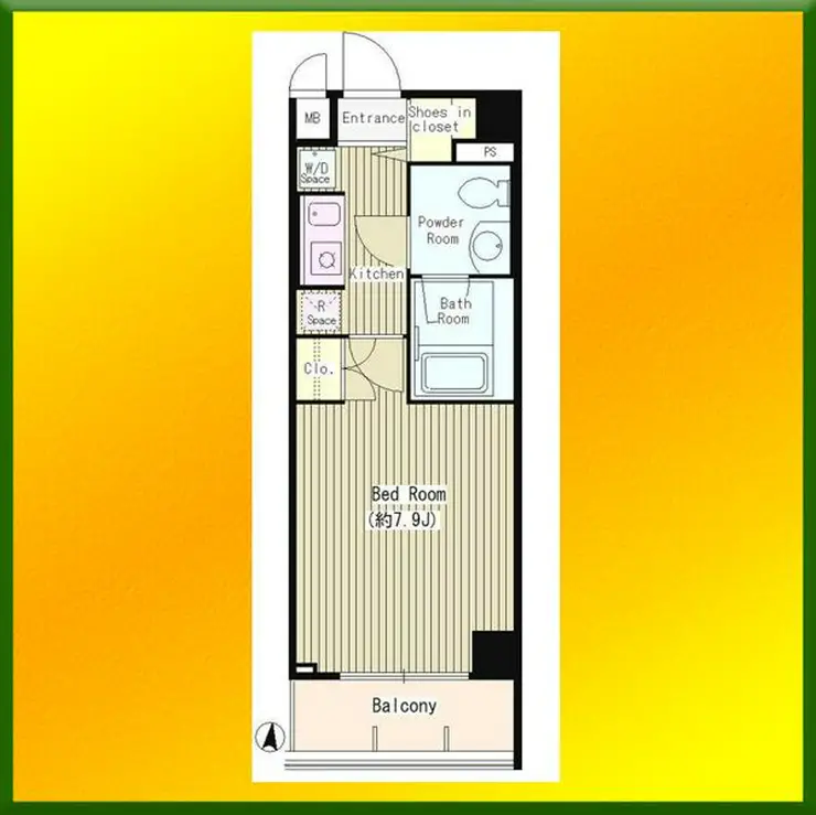 LIBERTA VILLA 3階階 間取り