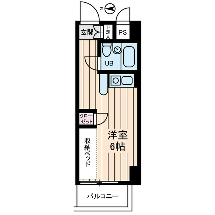 インディビレッジ 10階階 間取り