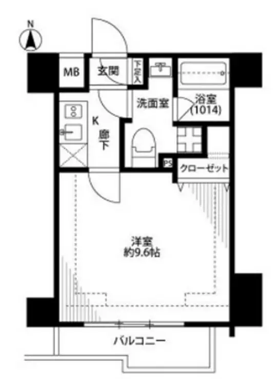 プレール・ドゥーク永福町 2階階 間取り