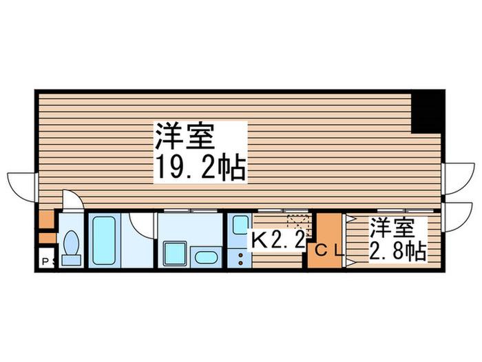 IZUMI OHRINKAN(2K/2階)の間取り写真