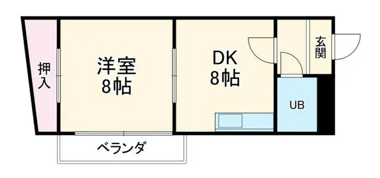 土屋ビル 2階階 間取り