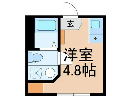 HJ PLACE 神楽坂II(ワンルーム/3階)の間取り写真