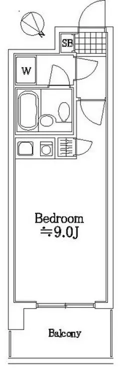 ライオンズシティ蕨 2階階 間取り