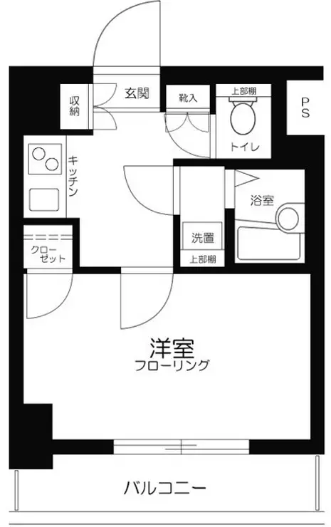 スカイコート神田第3 5階階 間取り