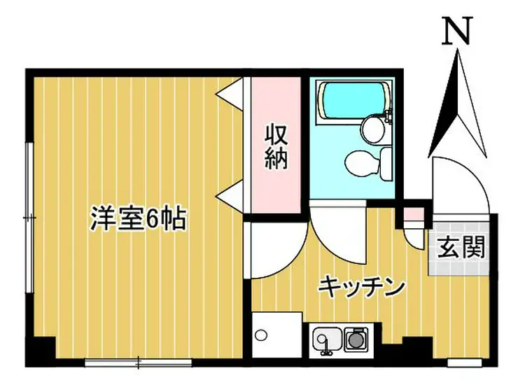 ファミール目白 2階階 間取り