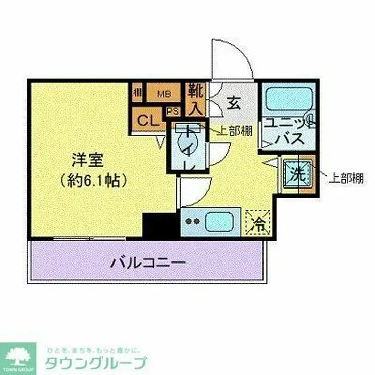 フェニックス池袋弐番館 7階階 間取り