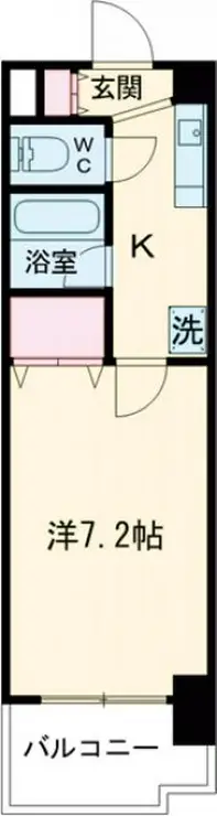 K.Mパークサイド 2階階 間取り