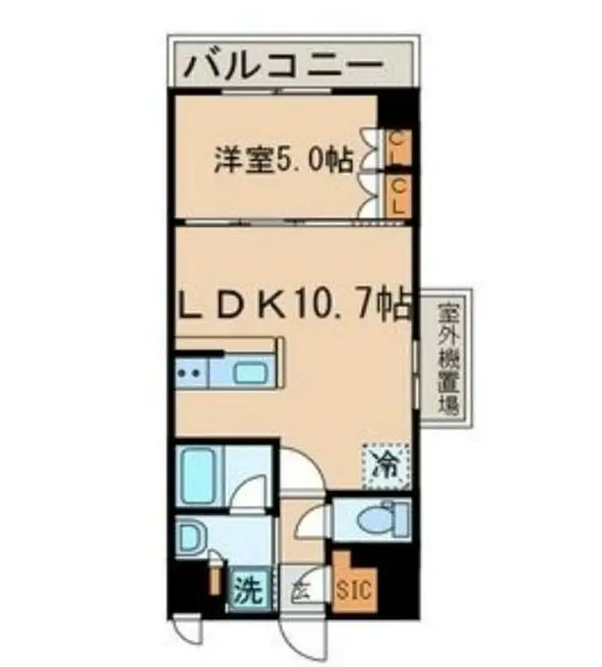 笹塚KYハイツ 3階階 間取り