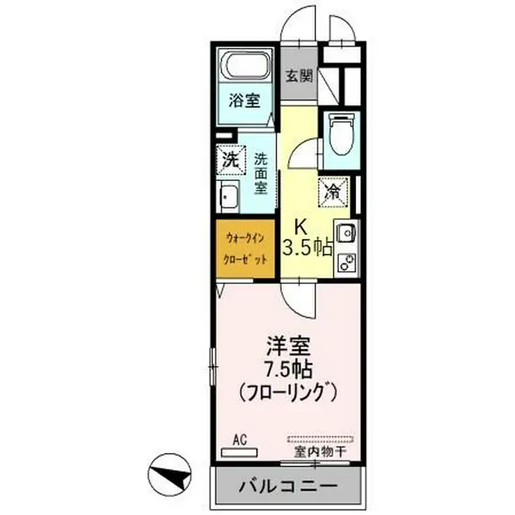 エントピア 3階階 間取り