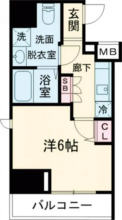 アイル大森壱番館 10階階 間取り