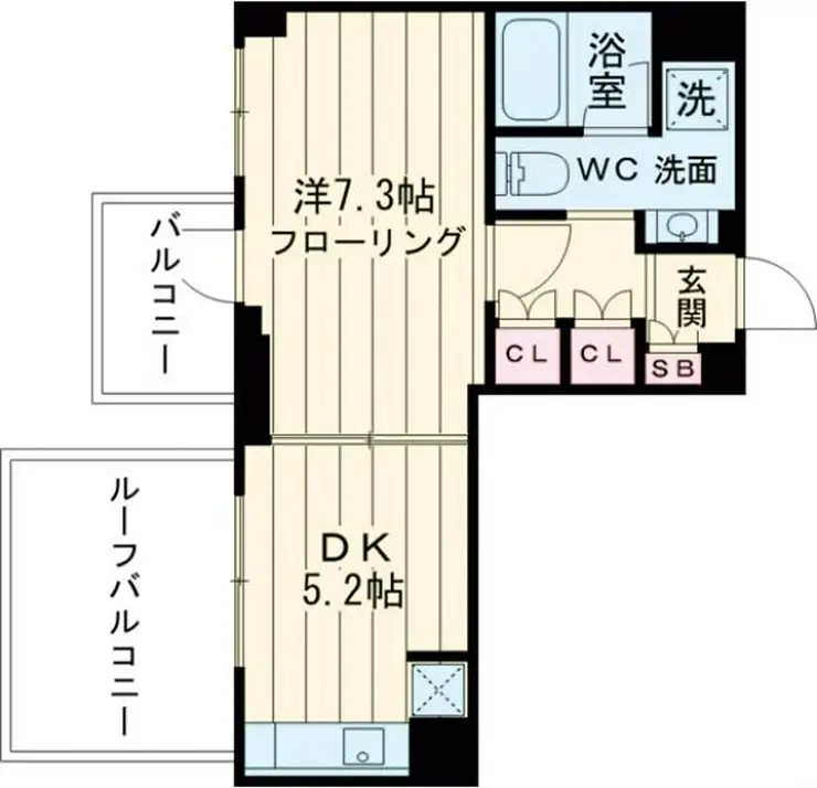 ステージグランデ府中東 7階階 間取り