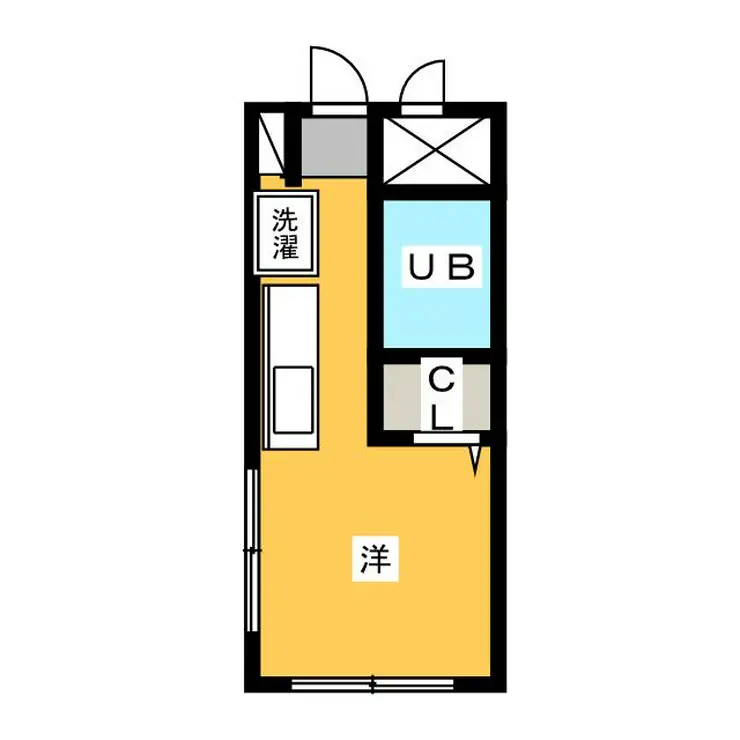 リバーサイド東陽 4階階 間取り