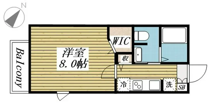 クオートS 1階階 間取り