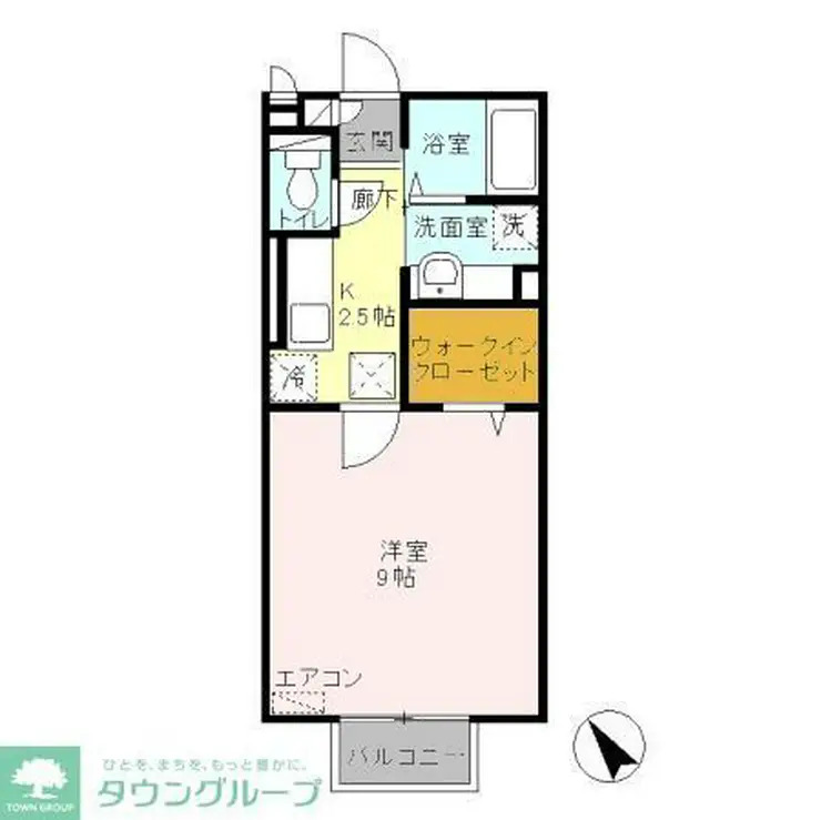 サンモール 1階階 間取り