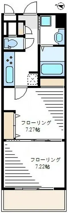 WISTERIA KOMAZAWA 4階階 間取り