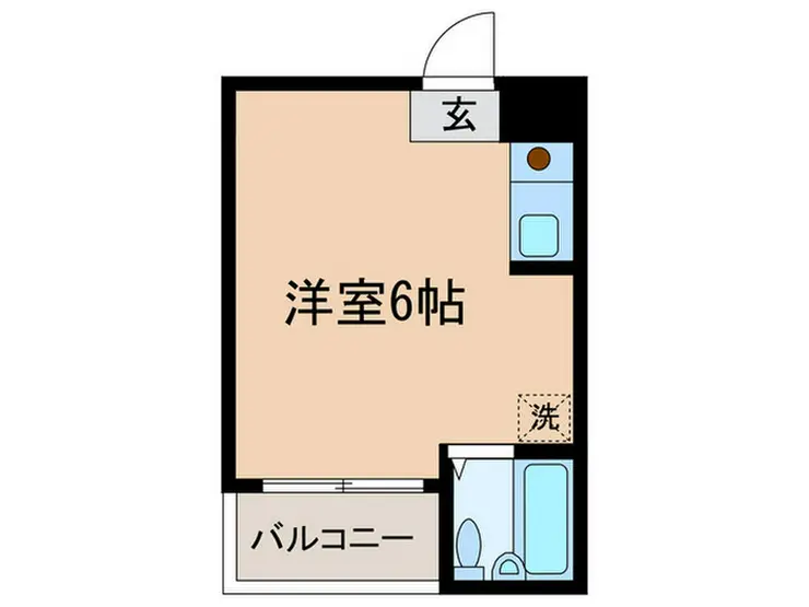 ハウス101 4階階 間取り