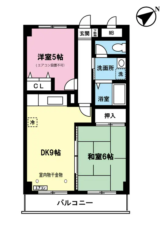 レジョン77 1階階 間取り