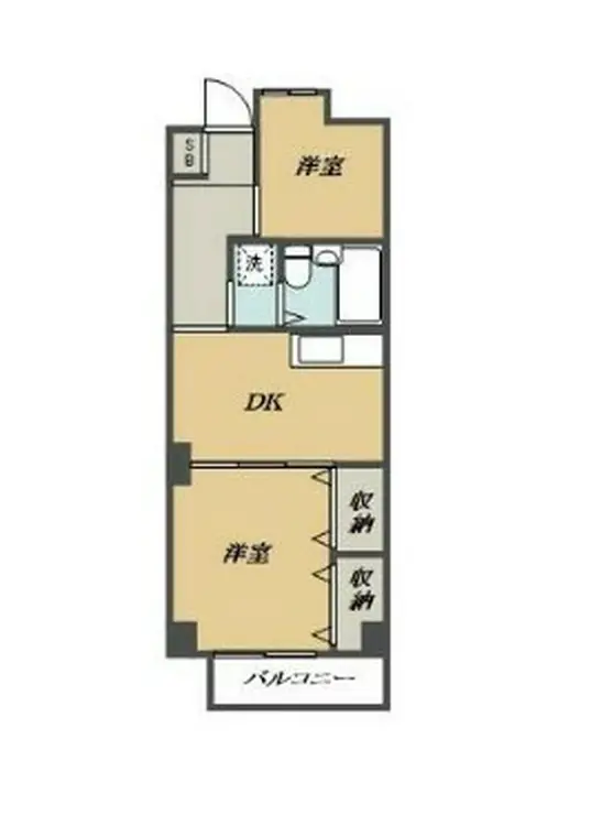 仙台坂アルカディア 2階階 間取り