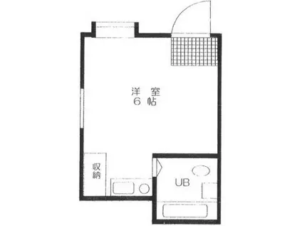 ビレッジ30(ワンルーム/1階)の間取り写真