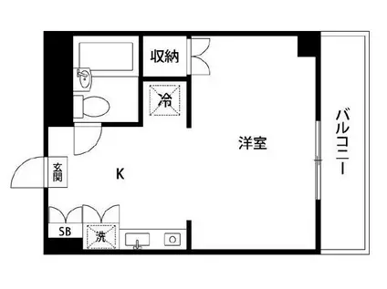 キャピイ・インプラザ北小岩(ワンルーム/3階)の間取り写真