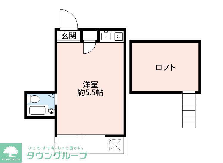 DRホームズ練馬I(ワンルーム/1階)の間取り写真