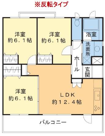 ケンゾーハウス洋光台(3LDK/2階)の間取り写真