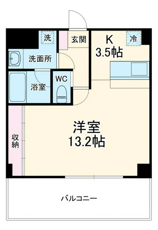 OZ-COURT 2階階 間取り