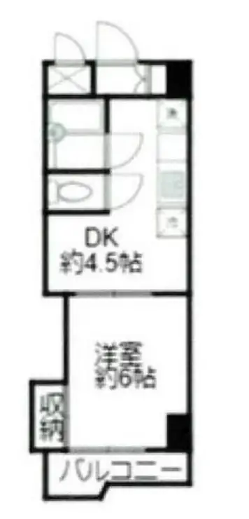 ニューライフ大森 2階階 間取り