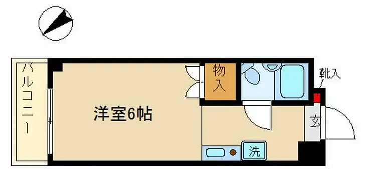 パークシティ戸越 2階階 間取り