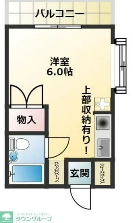 ペアヒルズ大和田 2階階 間取り