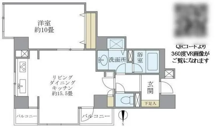ノースウエストヒル 3階階 間取り