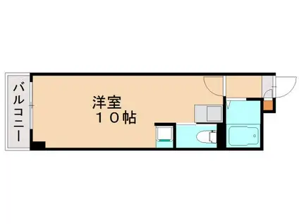 アバンダント84(ワンルーム/6階)の間取り写真