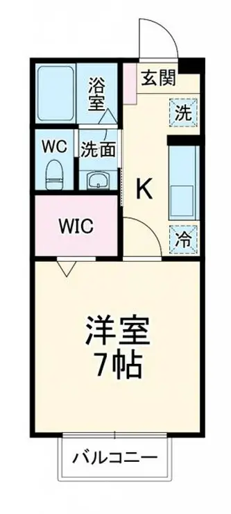 プランドール・ミノル 1階階 間取り