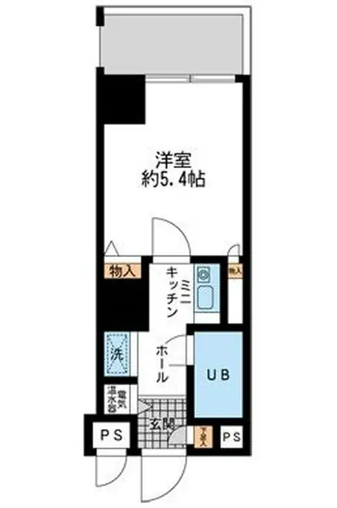 ダイヤモンドタワー鶴見 8階階 間取り